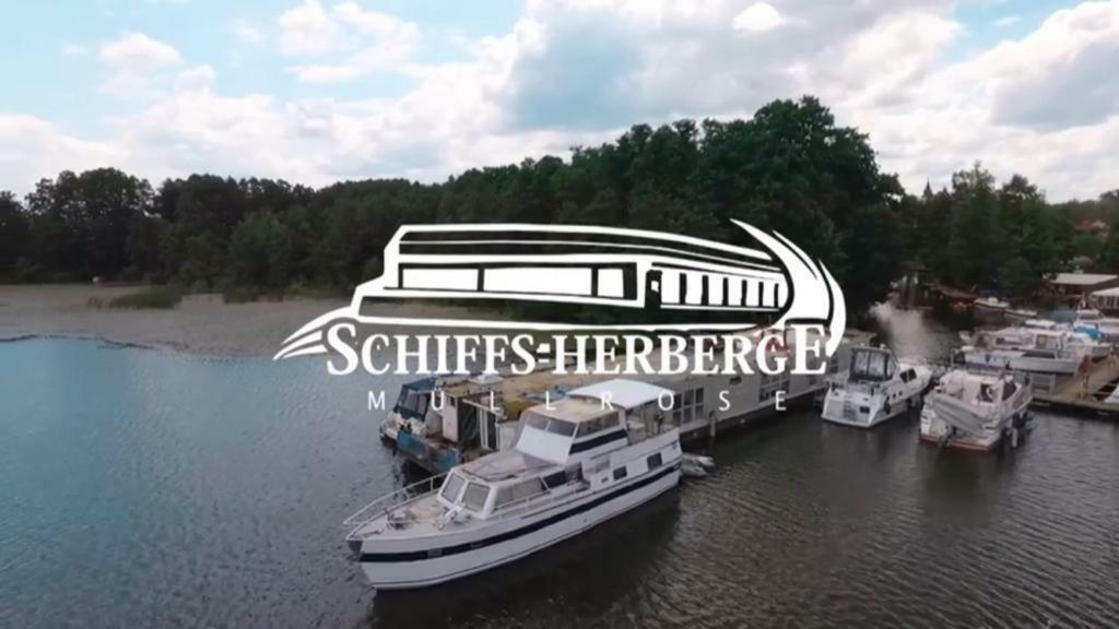 לינה וארוחת בוקר Schiffsherberge Müllrose מראה חיצוני תמונה